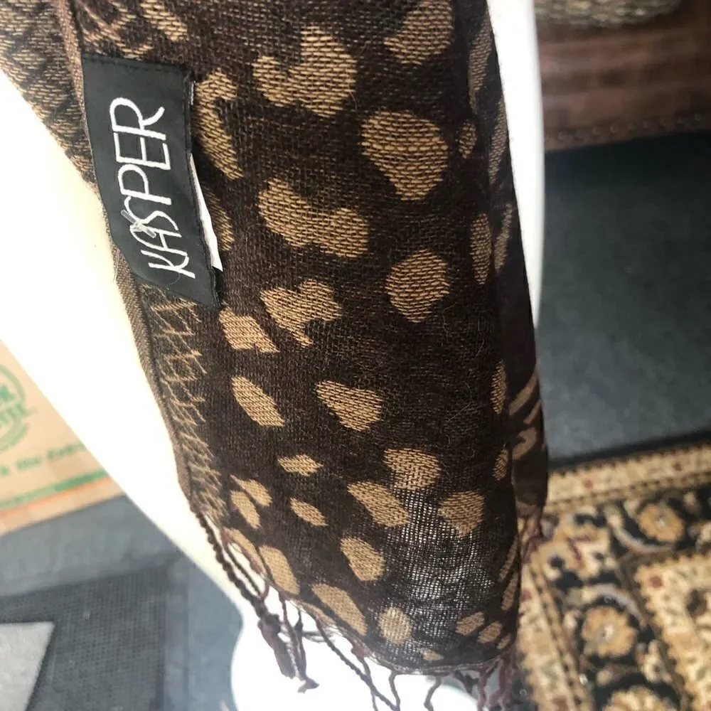 Kasper versatile wrap/scarf . Reversible